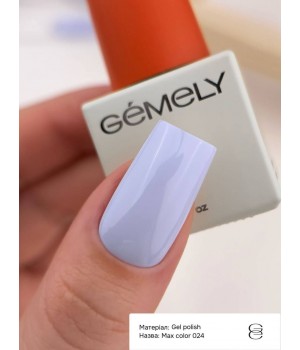Гель-лак Gemely Max color №24, 6 мл TPO free
